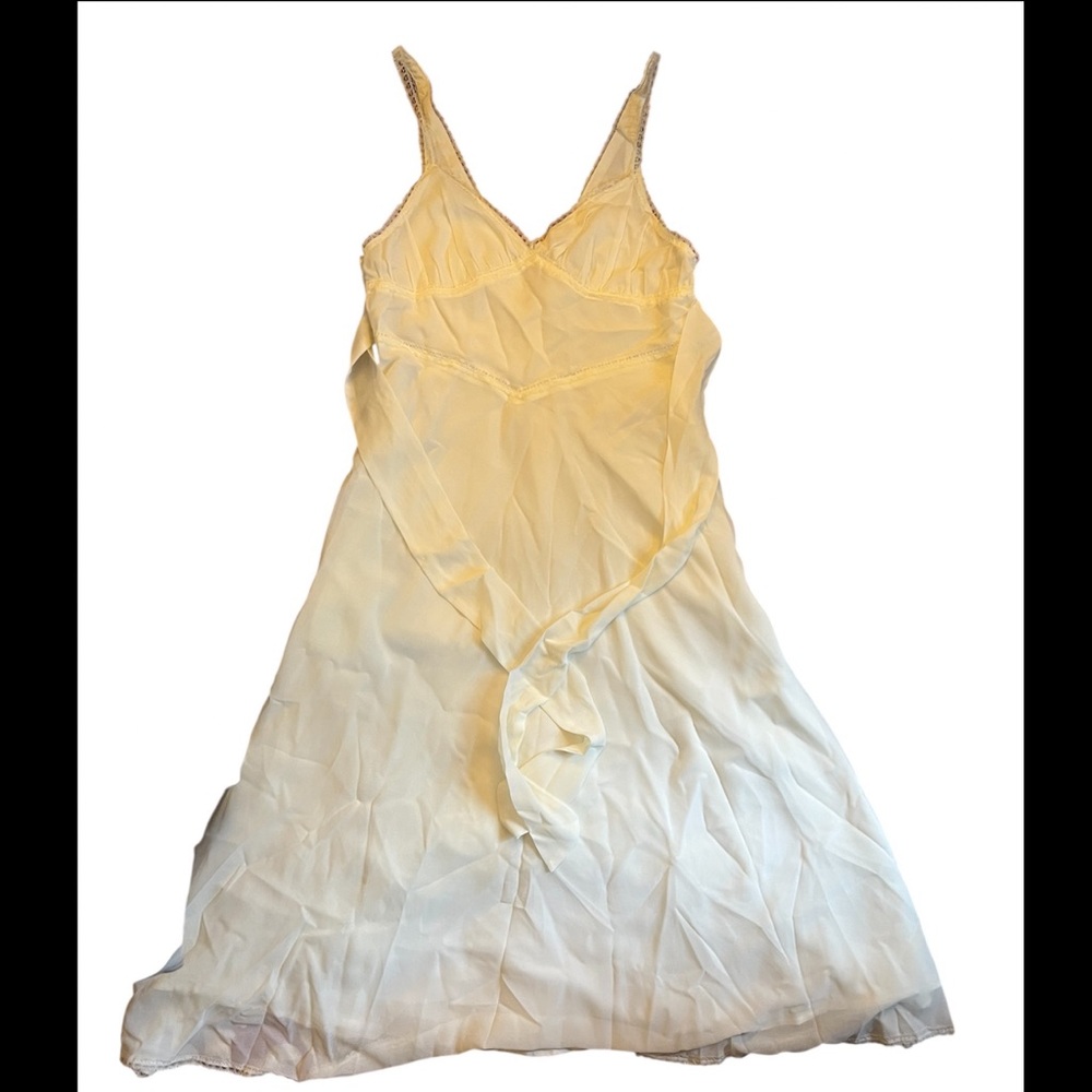 Cream Midi Dress